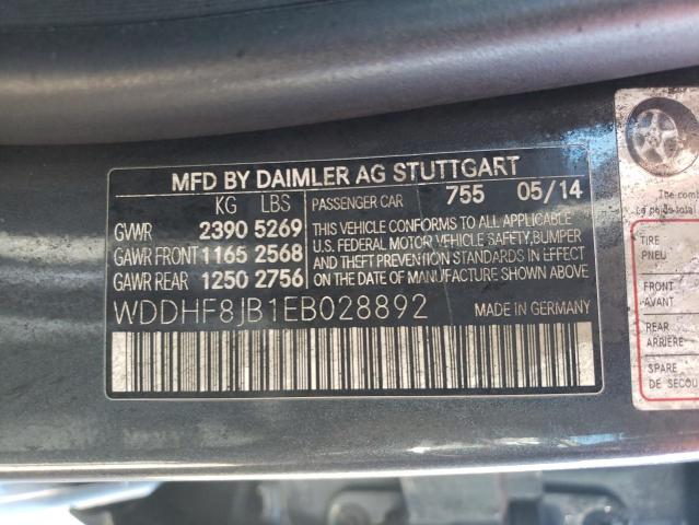 Photo 12 from auction – 2014 MERCEDES-BENZ E 350 4MAT with VIN WDDHF8JB1EB028892