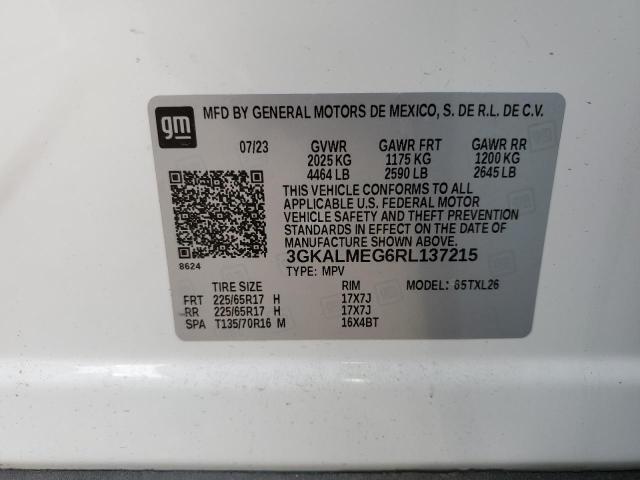 Photo 12 from auction – 2024 GMC TERRAIN SL with VIN 3GKALMEG6RL137215