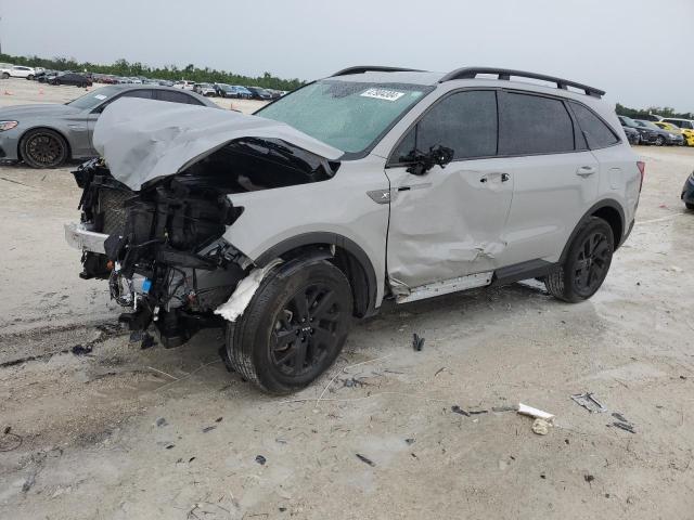 KIA SORENTO S 2022 with VIN 5XYRLDLC6NG129065 - Photo from auction