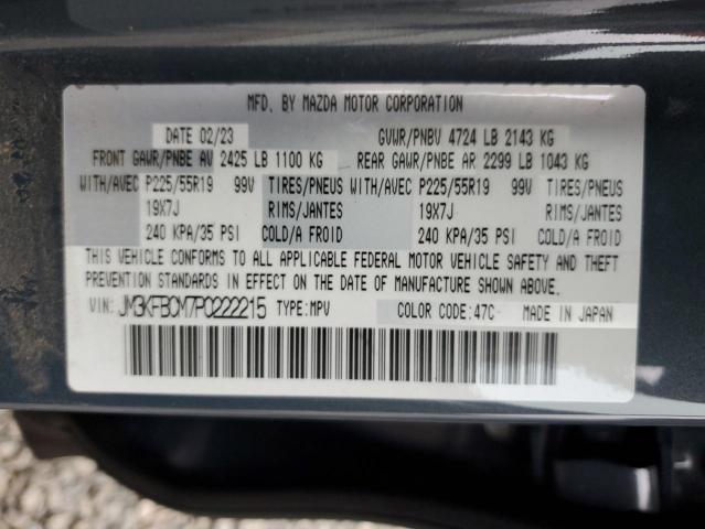 Photo 13 from auction – 2023 MAZDA CX-5 PREFE with VIN JM3KFBCM7P0222215