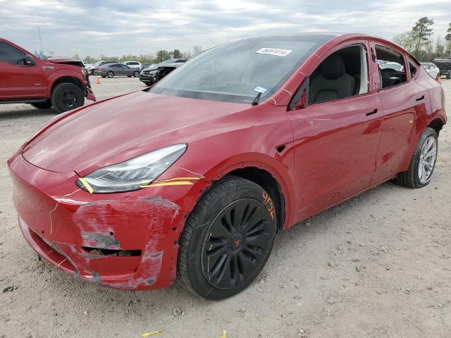 TESLA MODEL Y 2022 with VIN 7SAYGDEE0NA003192 - Photo from auction