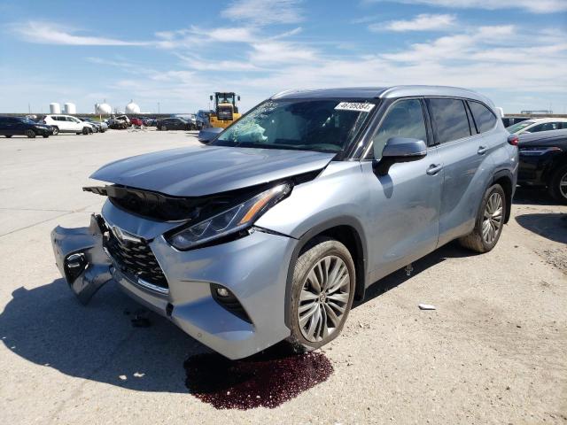 TOYOTA HIGHLANDER 2021 with VIN 5TDFZRBH2MS121896 - Photo from auction