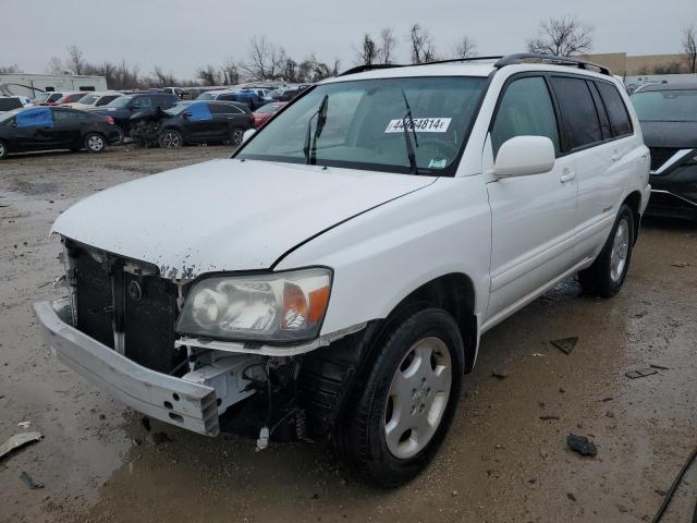 TOYOTA HIGHLANDER 2006 with VIN JTEEP21A160171624 - Photo from auction