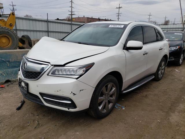 ACURA MDX ADVANC 2016 with VIN 5FRYD4H95GB011801 - Photo from auction