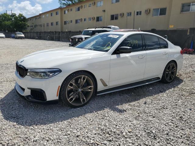 BMW M550XI 2018 with VIN WBAJB9C5XJB036730 - Photo from auction
