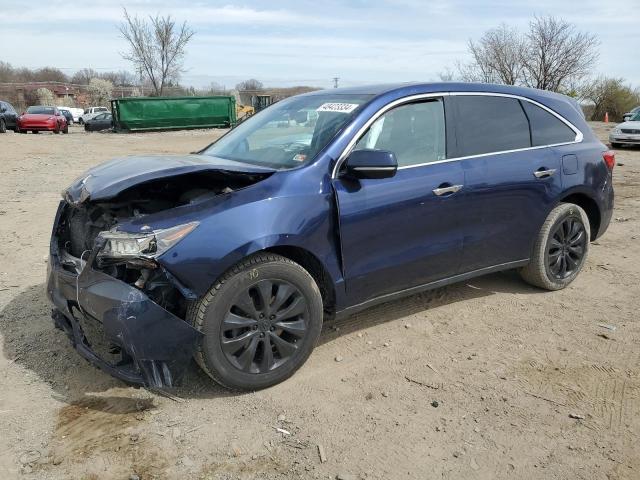 ACURA MDX TECHNO 2015 with VIN 5FRYD4H46FB030800 - Photo from auction