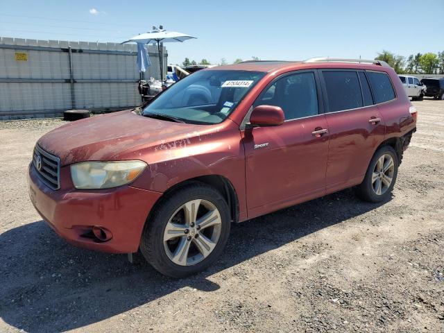 TOYOTA HIGHLANDER 2008 with VIN JTEDS43A882064113 - Photo from auction