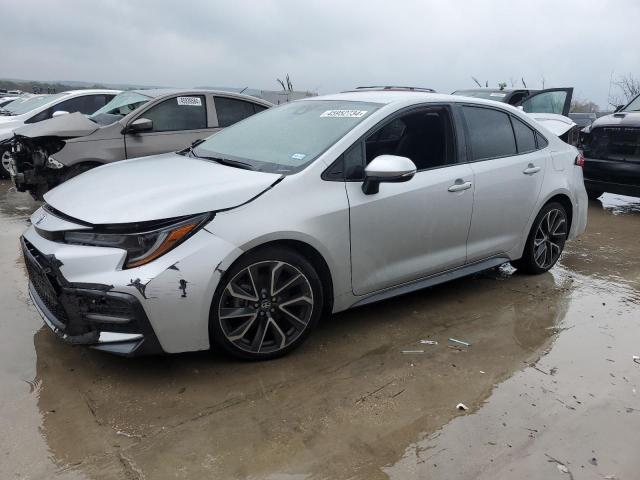TOYOTA COROLLA SE 2020 with VIN 5YFS4RCE5LP041758 - Photo from auction