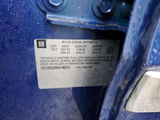 Photo 12 from auction – 2014 CHEVROLET IMPALA LTZ with VIN 1G1155S38EU145676