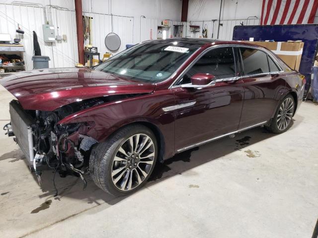 LINCOLN CONTINENTA 2017 with VIN 1LN6L9NC3H5607089 - Photo from auction