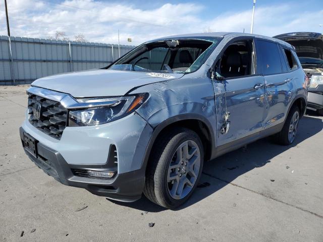 HONDA PASSPORT E 2023 with VIN 5FNYF8H57PB008950 - Photo from auction