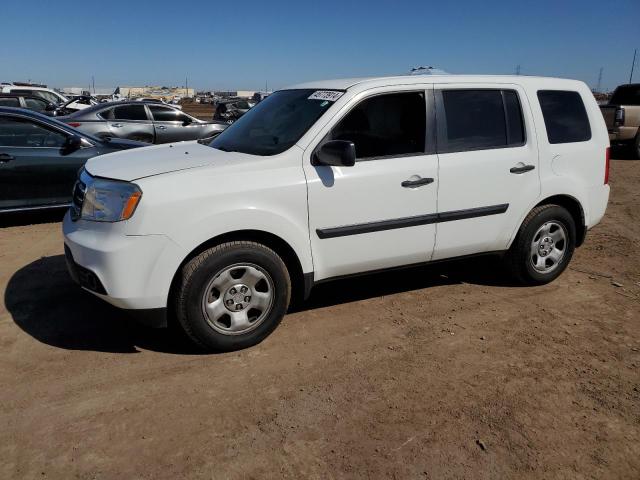 HONDA PILOT LX 2014 with VIN 5FNYF4H22EB020063 - Photo from auction