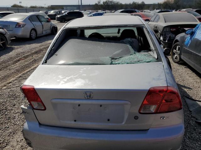 Photo 6 from auction – 2004 HONDA CIVIC DX with VIN 2HGES151X4H591190