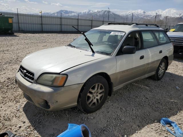 SUBARU LEGACY OUT 2003 with VIN 4S3BH675636601615 - Photo from auction