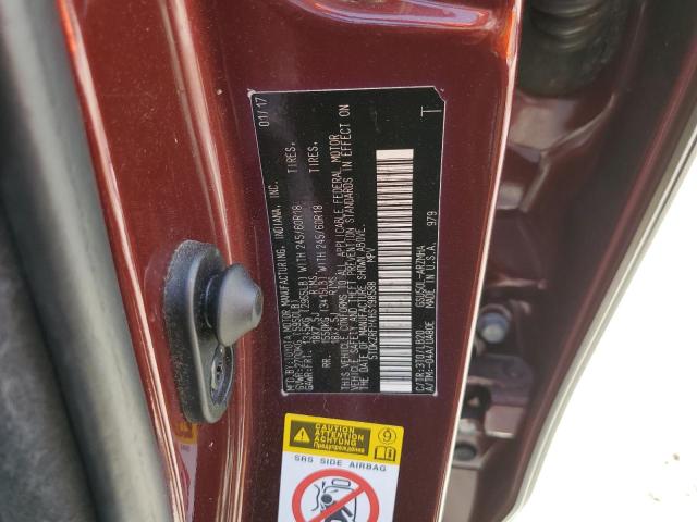 Photo 13 from auction – 2017 TOYOTA HIGHLANDER with VIN 5TDKZRFH4HS198588