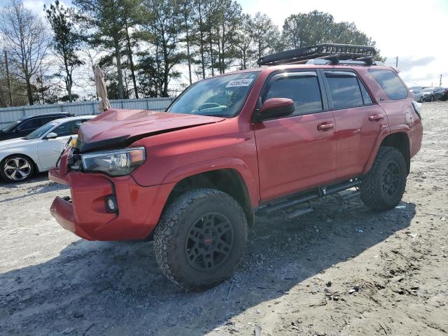 TOYOTA 4RUNNER SR 2018 with VIN JTEBU5JR4J5567948 - Photo from auction