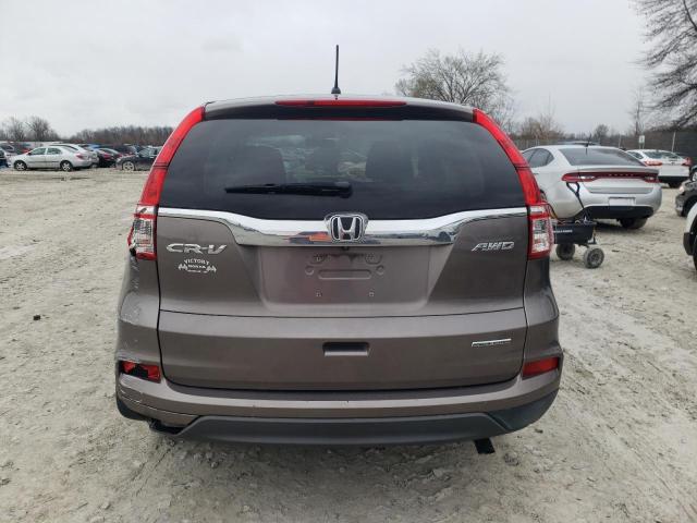Photo 6 from auction – 2016 HONDA CR-V SE with VIN 5J6RM4H43GL034303