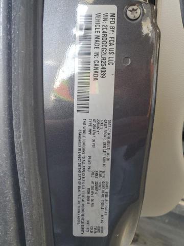 Photo 13 from auction – 2020 DODGE GRAND CARA with VIN 2C4RDGCG2LR254039