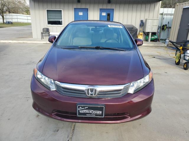 Photo 5 from auction – 2012 HONDA CIVIC LX with VIN 19XFB2F52CE074485