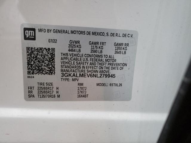 Photo 14 from auction – 2022 GMC TERRAIN SL with VIN 3GKALMEV6NL279945