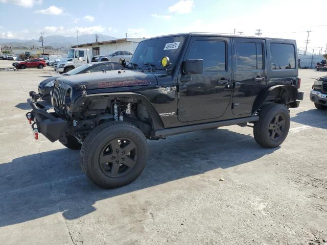 JEEP WRANGLER U 2015 with VIN 1C4BJWFG3FL757978 - Photo from auction