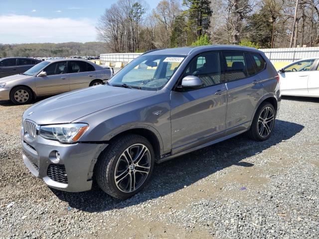BMW X3 XDRIVE2 2017 with VIN 5UXWX9C59H0T07548 - Photo from auction