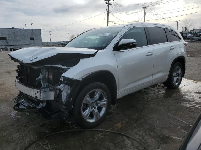 TOYOTA HIGHLANDER 2016 with VIN 5TDDKRFH2GS345759 - Photo from auction