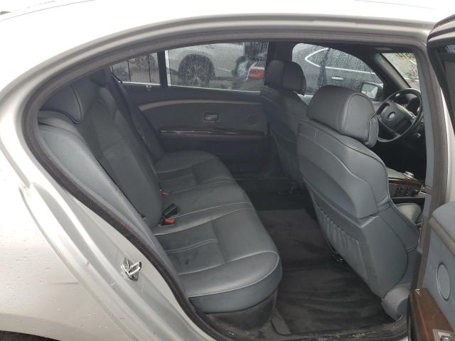 Photo 10 from auction – 2007 BMW 750 with VIN WBAHN83597DT76190