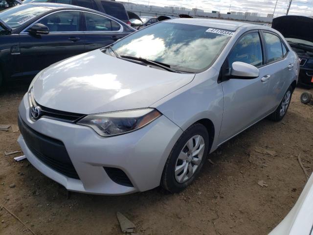 TOYOTA COROLLA L 2014 with VIN 2T1BURHE7EC222422 - Photo from auction