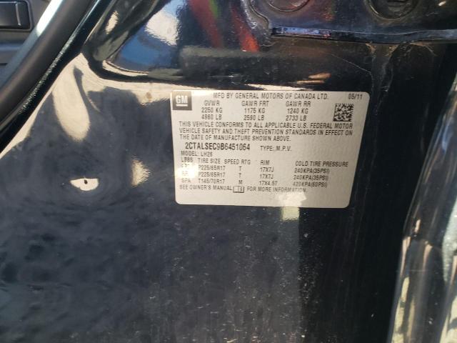 Photo 13 from auction – 2011 GMC TERRAIN SL with VIN 2CTALSEC9B6451064