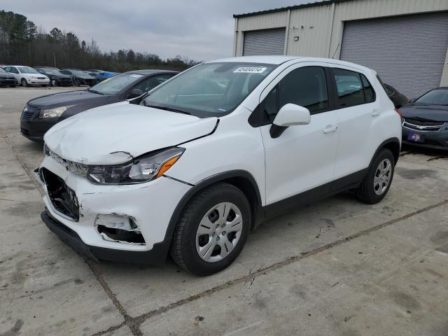 CHEVROLET TRAX LS 2018 with VIN KL7CJKSB1JB578373 - Photo from auction