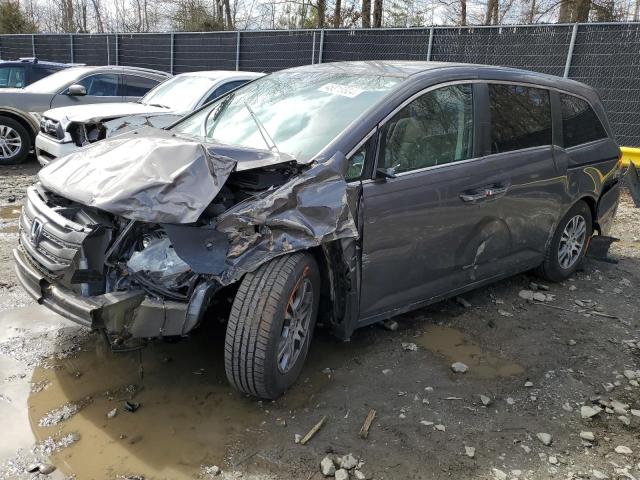 HONDA ODYSSEY EX 2013 with VIN 5FNRL5H48DB088144 - Photo from auction
