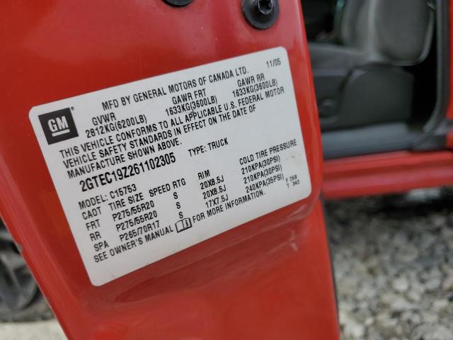 Photo 12 from auction – 2006 GMC NEW SIERRA with VIN 2GTEC19Z261102305