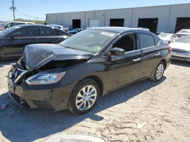 NISSAN SENTRA S 2019 with VIN 3N1AB7AP7KL625765 - Photo from auction