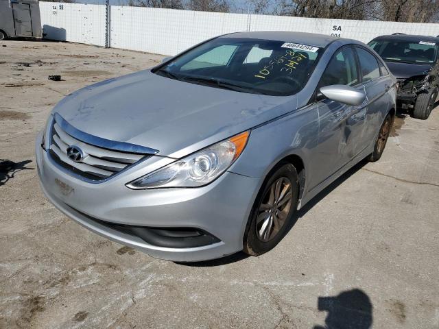 HYUNDAI SONATA GLS 2014 with VIN 5NPEB4ACXEH858795 - Photo from auction