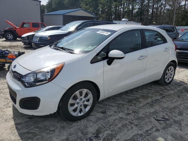 KIA RIO LX 2014 with VIN KNADM5A33E6401202 - Photo from auction