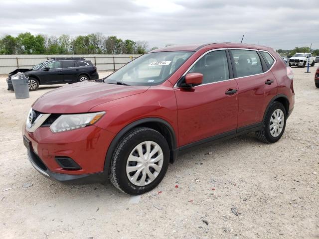 NISSAN ROGUE S 2016 with VIN KNMAT2MV8GP603633 - Photo from auction
