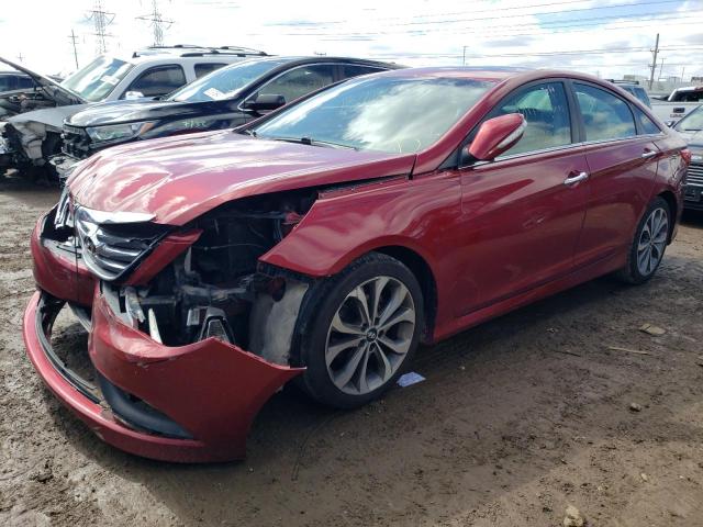 HYUNDAI SONATA SE 2014 with VIN 5NPEC4AB5EH837681 - Photo from auction