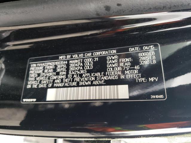 Photo 13 from auction – 2016 VOLVO XC90 T6 with VIN YV4A22PN2G1003544