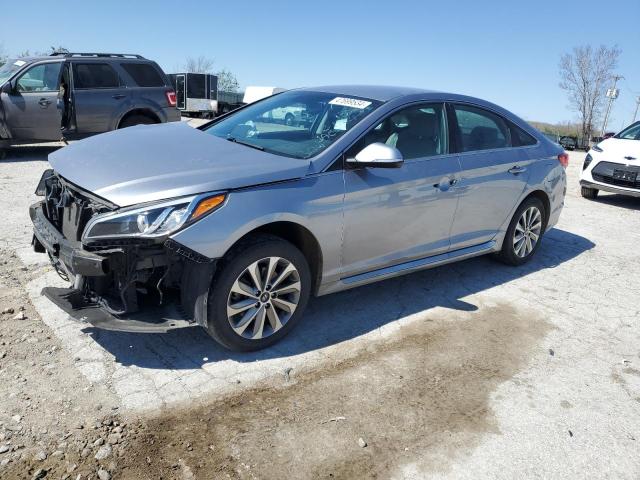 HYUNDAI SONATA SPO 2017 with VIN 5NPE34AF1HH488428 - Photo from auction