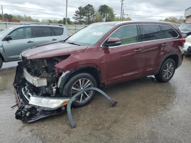 TOYOTA HIGHLANDER 2017 с VIN 5TDKZRFH3HS213856 - Фото с аукциона