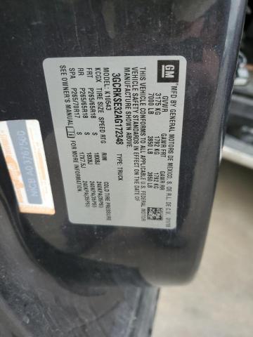 Photo 13 from auction – 2010 CHEVROLET SILVERADO with VIN 3GCRKSE32AG172348