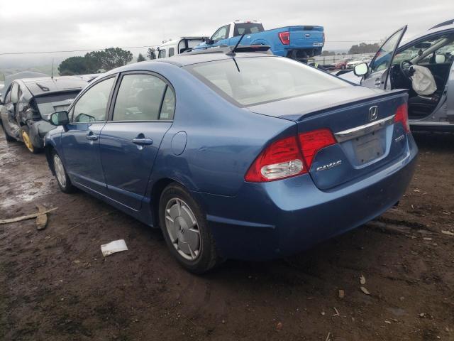 Photo 2 from auction – 2010 HONDA CIVIC HYBR with VIN JHMFA3F29AS000133