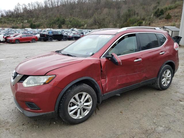 NISSAN ROGUE S 2015 with VIN KNMAT2MV8FP571801 - Photo from auction