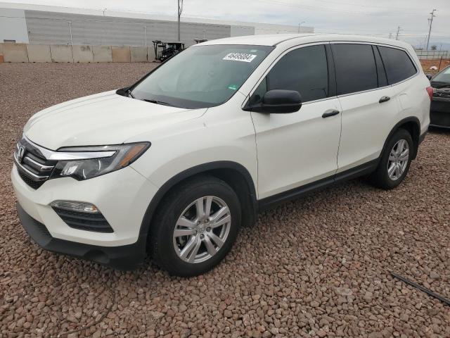 Photo 1 from auction – 2017 HONDA PILOT LX with VIN 5FNYF5H17HB037586