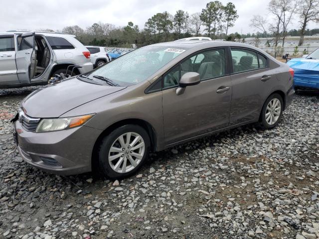 HONDA CIVIC EX 2012 with VIN 2HGFB2F87CH532960 - Photo from auction