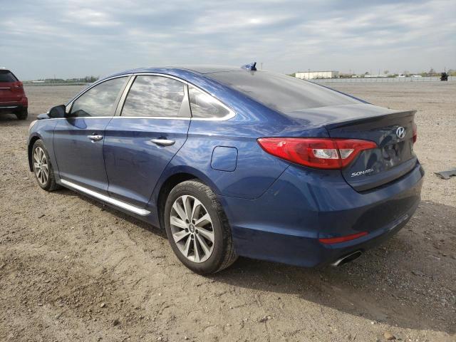 Photo 2 from auction – 2015 HYUNDAI SONATA SPO with VIN 5NPE34AF0FH125213