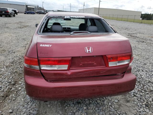 Photo 6 from auction – 2003 HONDA ACCORD EX with VIN 1HGCM66503A033894