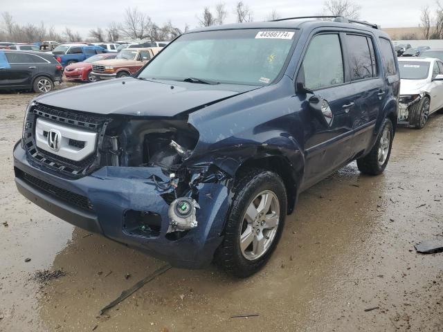 HONDA PILOT EXL 2009 with VIN 5FNYF485X9B052727 - Photo from auction