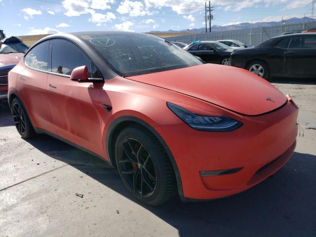 Photo 4 from auction – 2020 TESLA MODEL Y with VIN 5YJYGDEF7LF024238